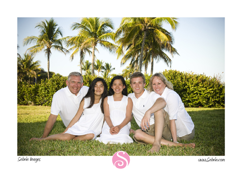 sanibel island family portraits